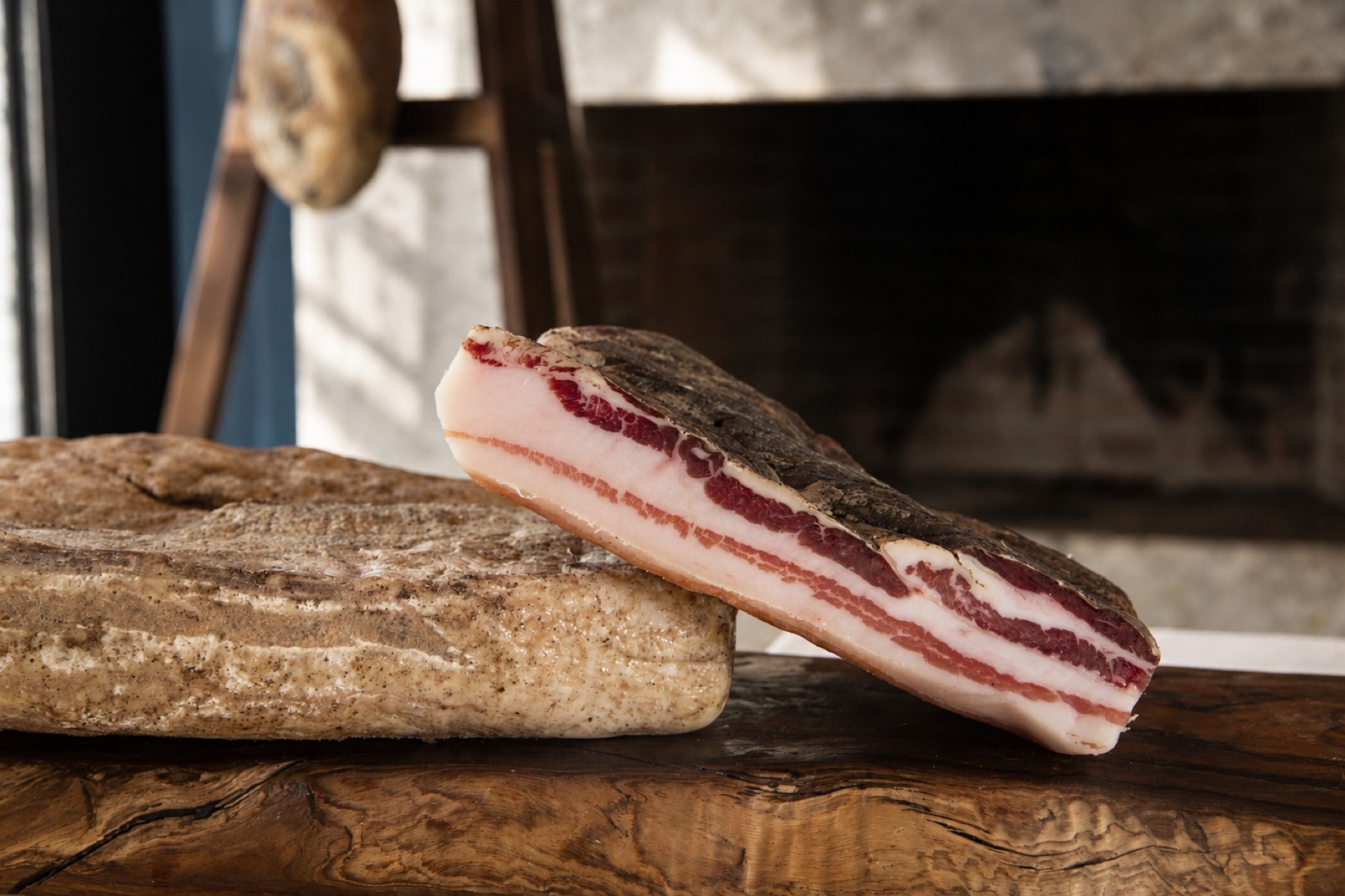 Pancetta stagionata della selezione Tomaso